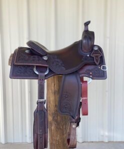 Saddle House Custom Cowhorse. 16″ seat.