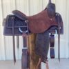 Saddle House Custom Cowhorse. 15.5″ seat.