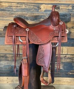 Saddle House Custom Lady Cowhorse. 16″ inch  seat