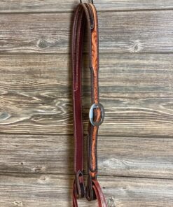 Bullinger Split Ear Tooled Headstall