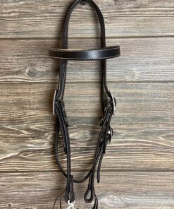 Calvin Waters Browband Headstall w/ Spraberry Buckles