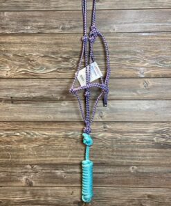 Mustang Economy Mountain Rope Halter and Lead Rope