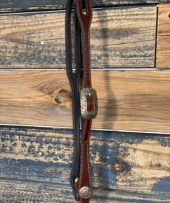 Split Ear Show Headstall w/ Mincer Hardware