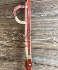 Slide Ear Headstall w/ Rawhide