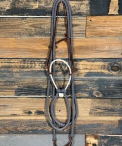 Loping Hackamore – White/Grey