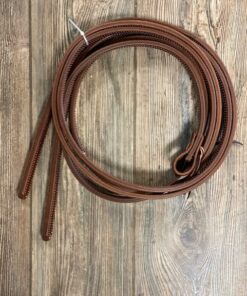 1/2″ Doubled and Stitched Split Reins