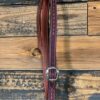 *Roughout Split Ear Headstall – Purple