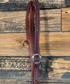 *Roughout Split Ear Headstall – Purple
