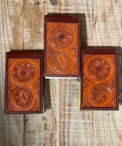 Bullinger Leather Spiral Top Tally Book