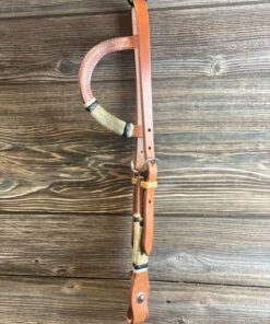 Slide Ear Headstall w/ Rawhide